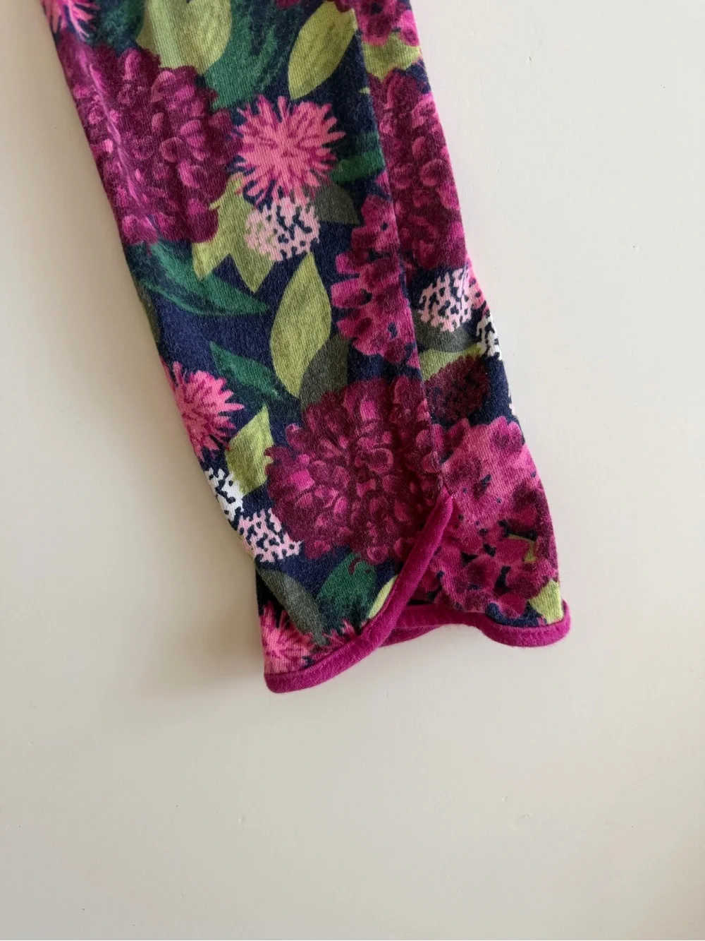 Gymboree Girls 3T Set in Pink/Magenta Floral Fall Long Sleeve with Pants
